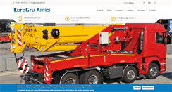 Desktop Screenshot of eurogruamici.it