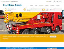 Tablet Screenshot of eurogruamici.it